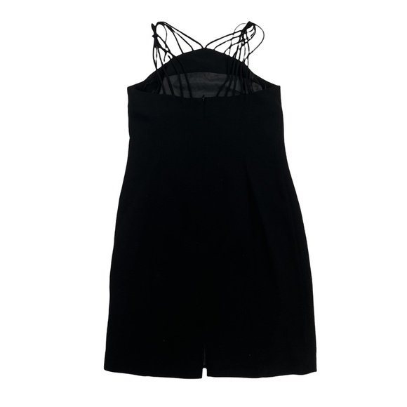 Evan-Picone Black Lined Sleeveless Short Dress Size 6 Women’s - Picture 3 of 6